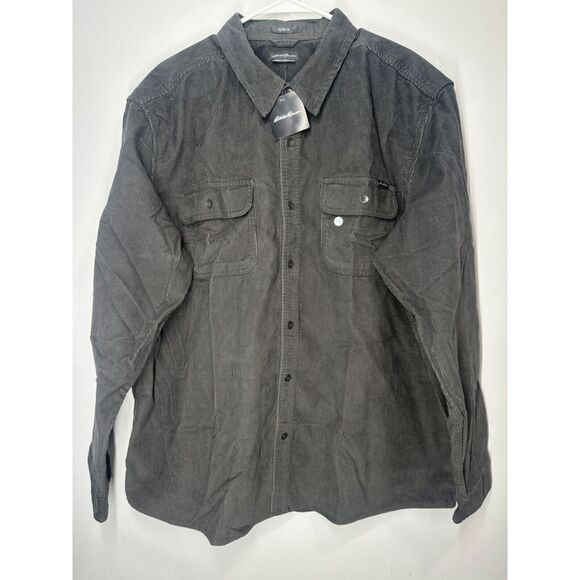 Eddie Bauer Men's Classic Fit‎ Faultline Corduroy Shirt Size 2XL - Picture 1 of 6